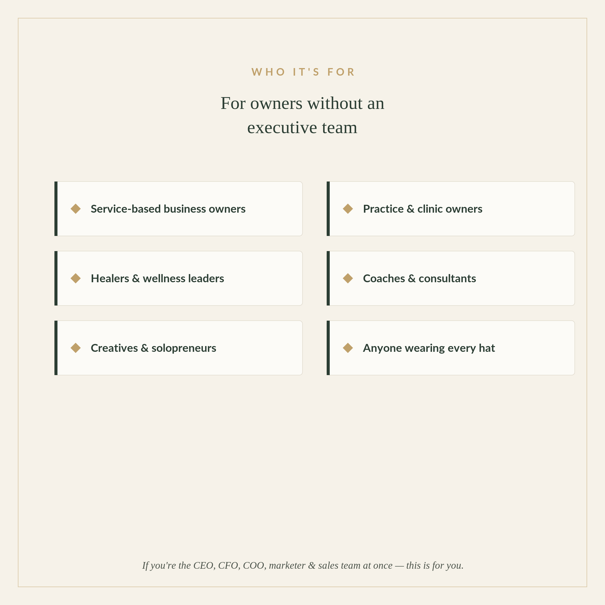 The Business Owner Reset — A Semi-Annual CEO, Money, Marketing, Growth & Systems Review