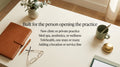 The Practice Opening Blueprint
